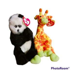 Retired Beanie Babies, Set Of Two